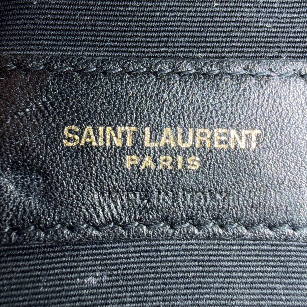 Saint Laurent Black Leather Detail - Picture 2 of 14